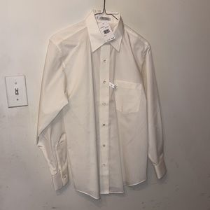 White Foxcroft Button Down Anti Wrinkle